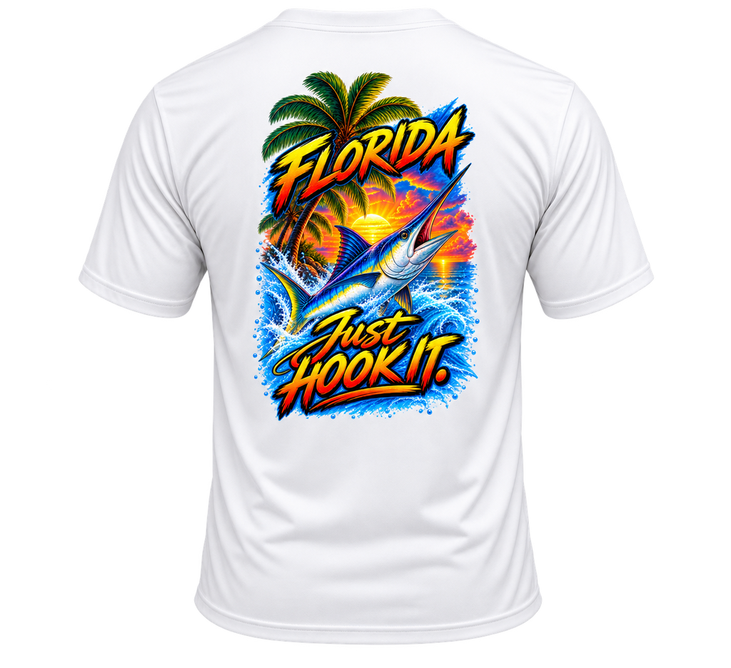 Just Hook It Elite Performance Fishing Shirt – Men’s