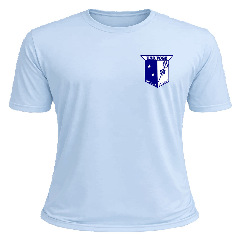 USS VOGE Reunion Cruise 2027 Performance Shirt